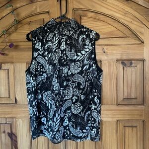 LAURA Paisley Floral Blouse